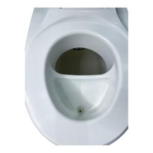 Large chute for soild waste